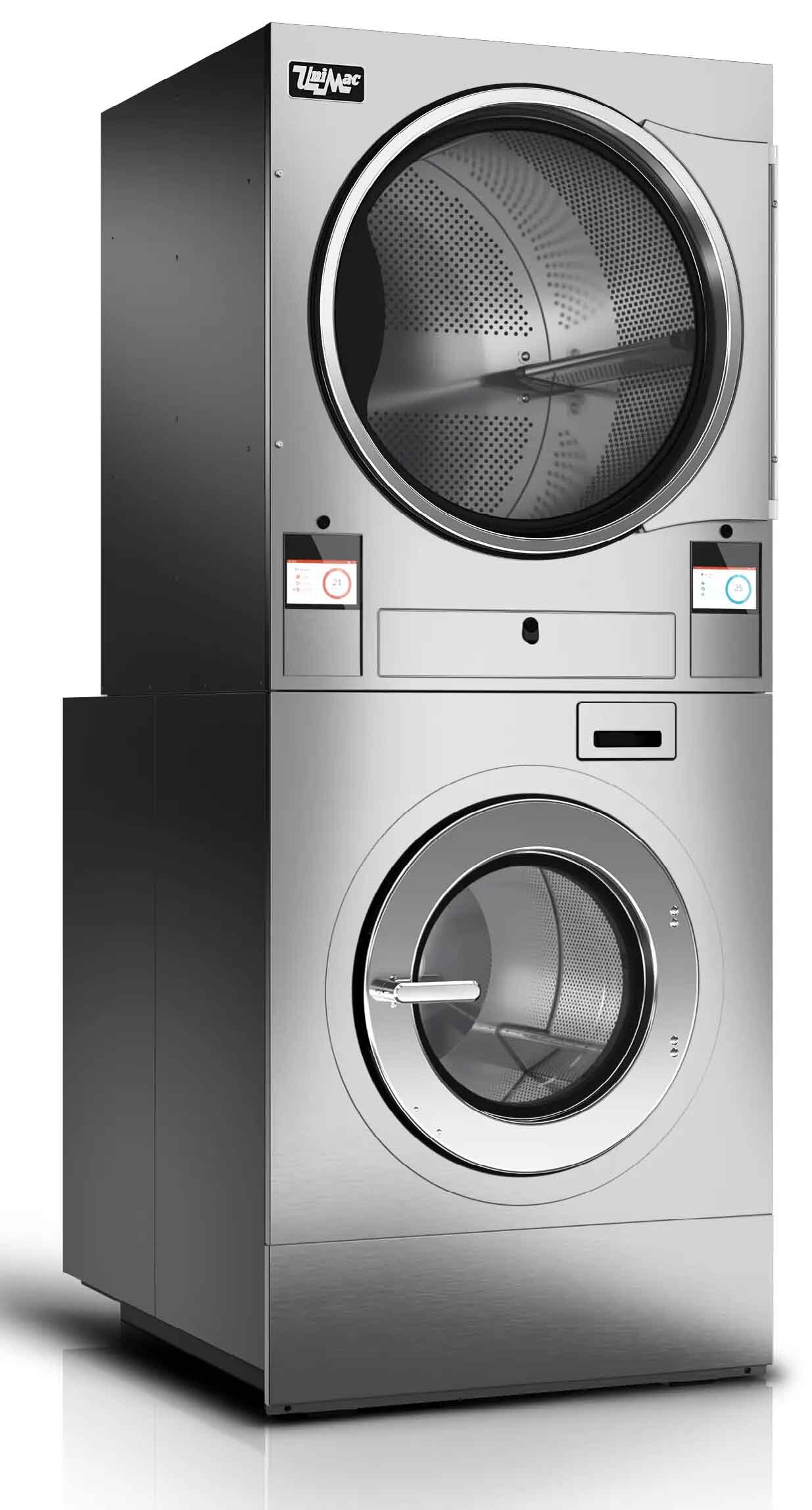 Unimac stacking washer and dryer unit